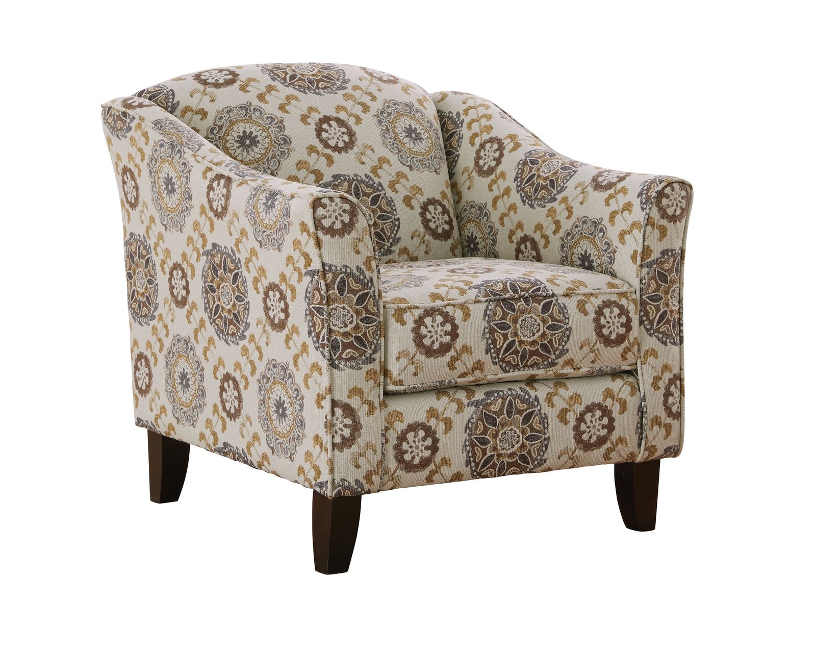 Crossroads Mink 98" Sofa (includes pillows) - Quintero Mineral Accent Chair