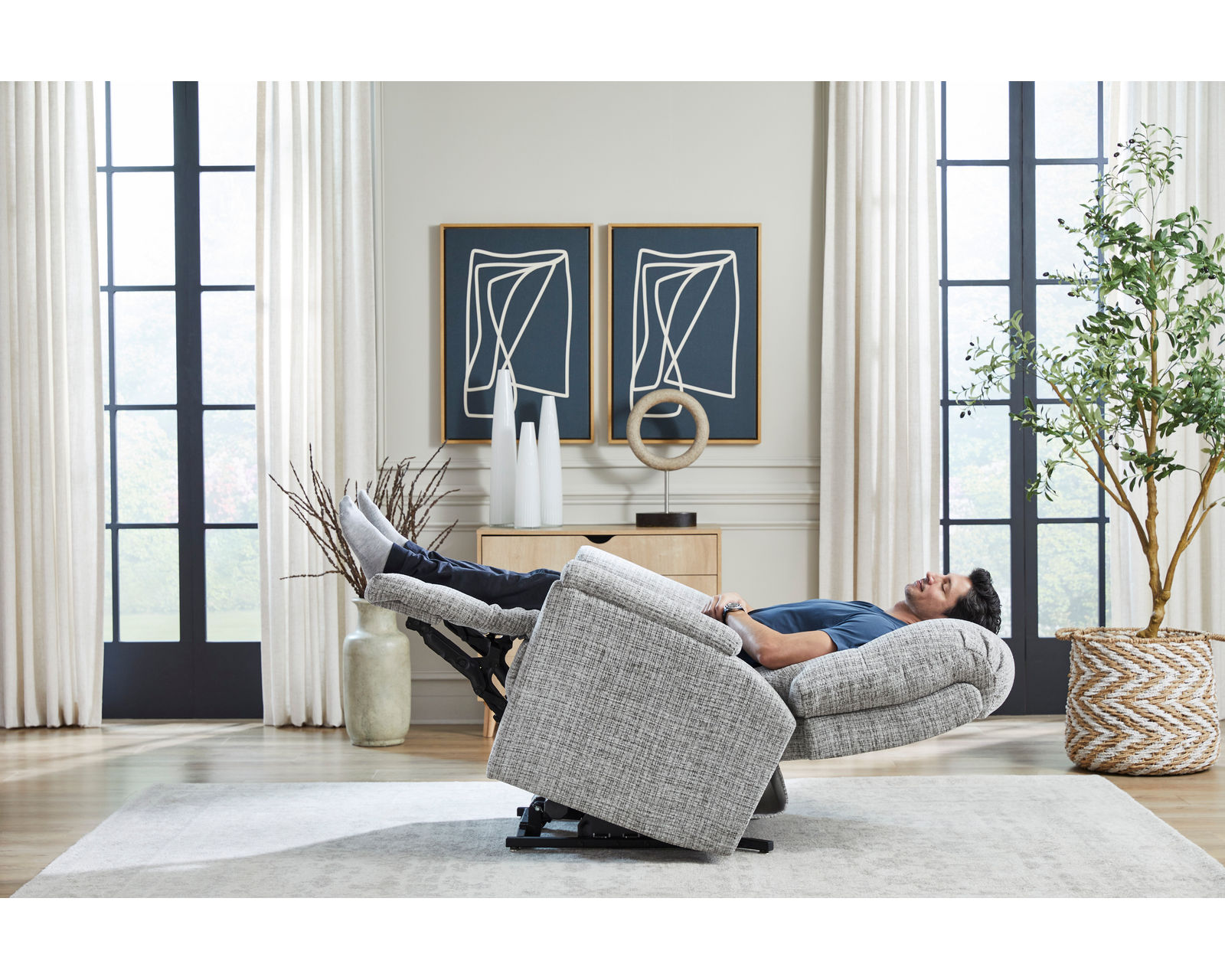 Coppell Zero Gravity Power Headrest Power Recliner (+100 fabrics) - Coppell Zero Gravity Power Headrest Power Recliner 