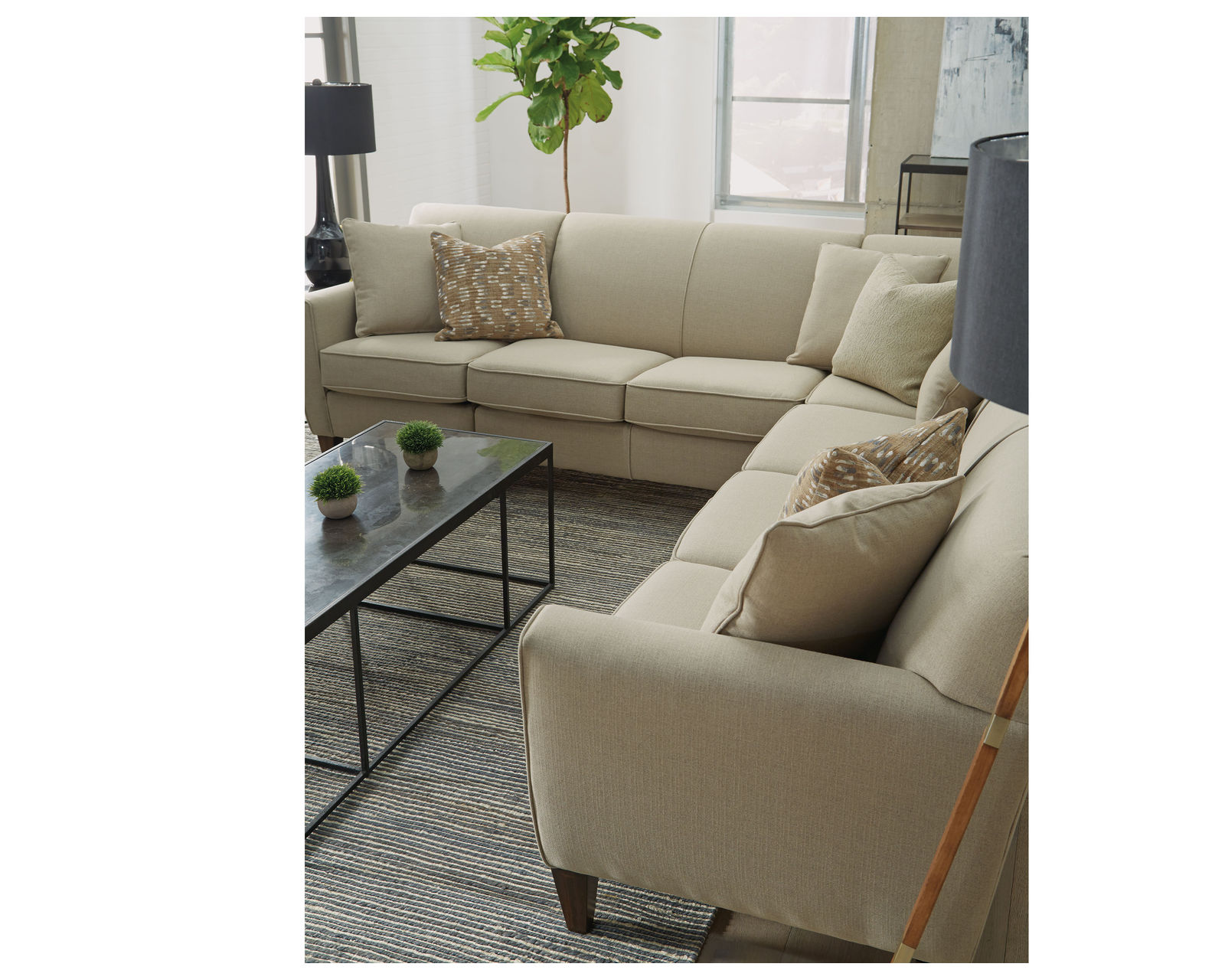 Digby 5966 Sectional (100+ fabrics) - We rigorously test every product for lifelong comfort.