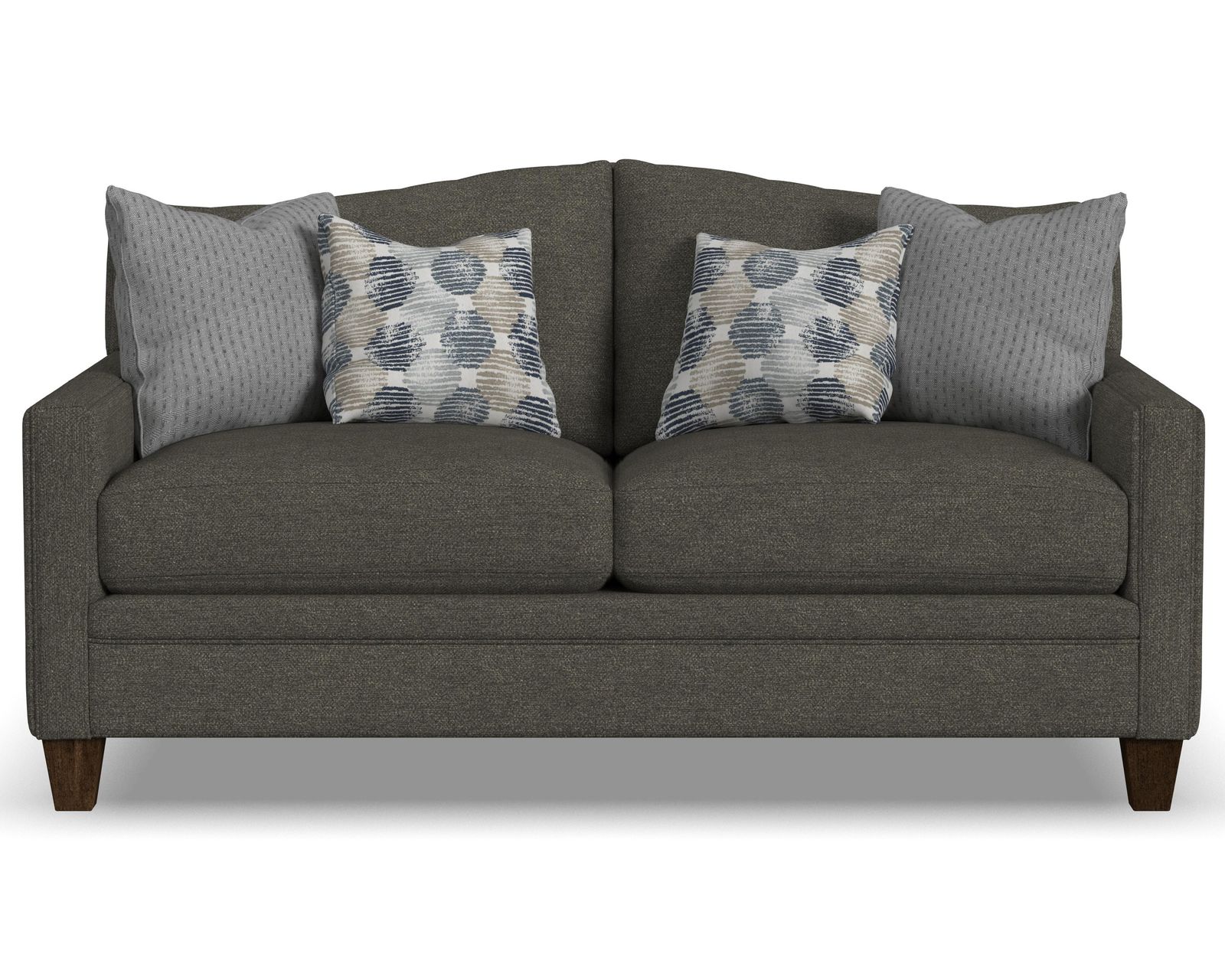Lottie 7560 Sofa (88") + 90 fabrics - Lottie 63" Loveseat