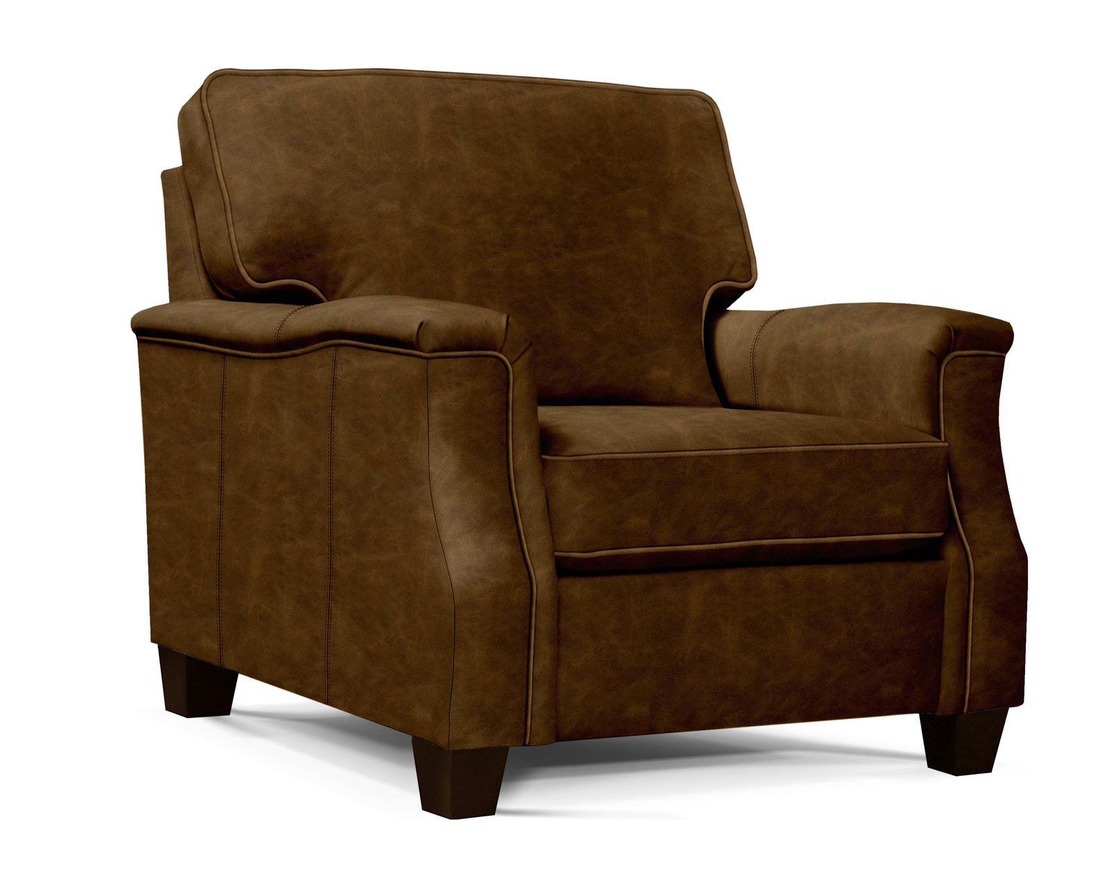 Salem Leather Chair (29 Top-Grain Leather Choices) - Salem 5304AL Chair