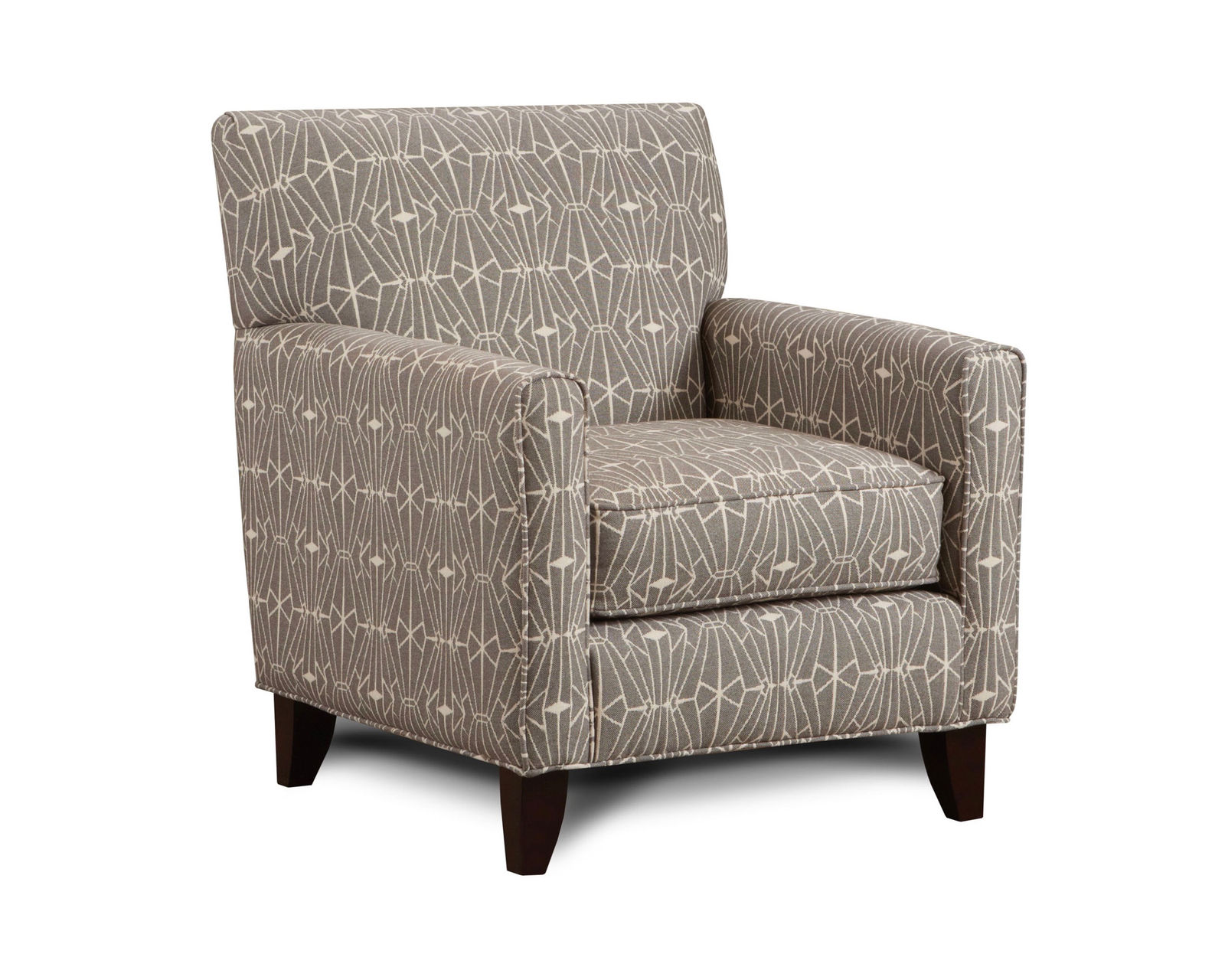 Sugarshack Glacier 4 Piece Living Room (Includes sofa, 2 chairs and ottoman) - Includes Emblem Charcoal Accent Chair