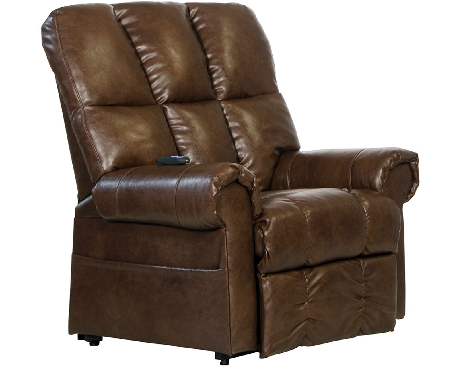 Stallworth Big Man’s Heavy-Duty Power Lift Full Lay-Out Chaise Recliner 450 Pounds Rated (2 colors) - Power Lift Comfort Made for Life.