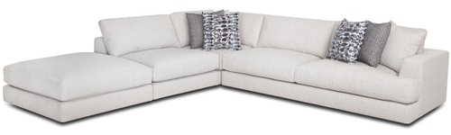 Layout L: Four Piece Sectional 137" x 130.5"