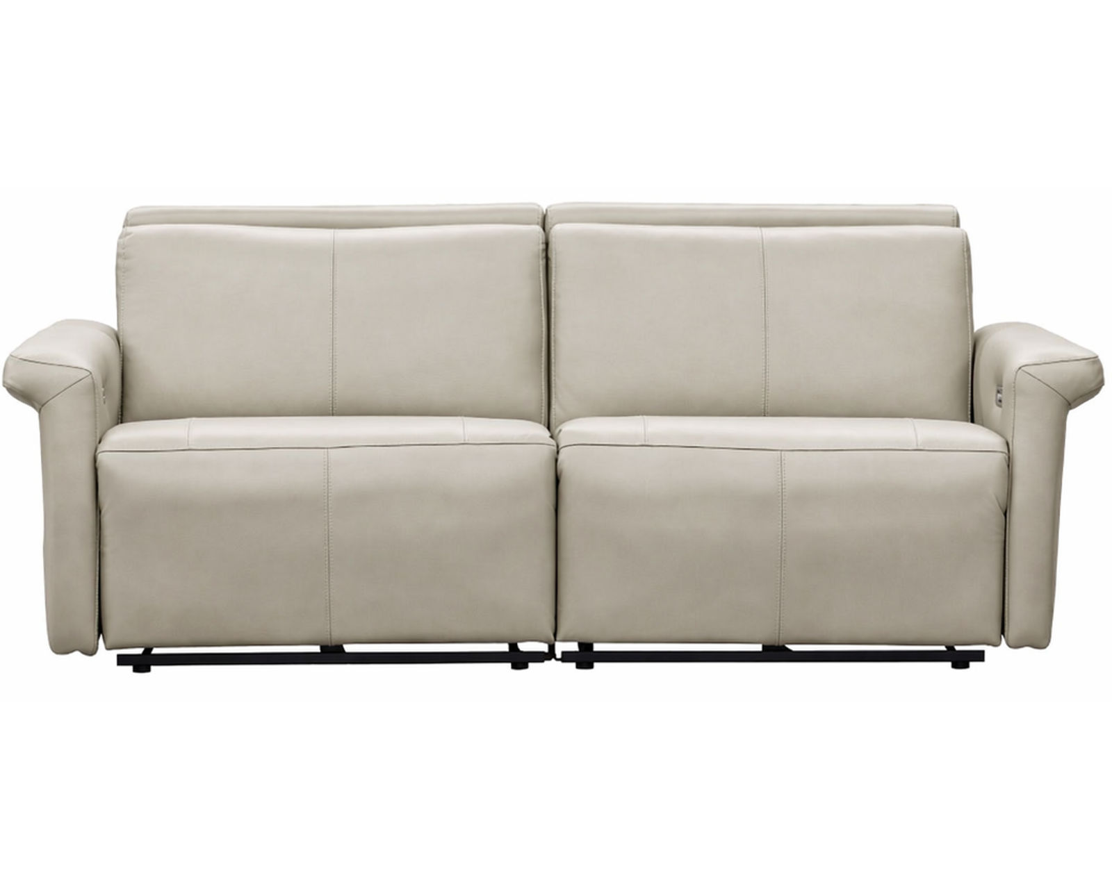 Penny Dual Power Reclining Sofa — Available in Standard & Wide Cushions, 140+ Leather Options, and 82", 85", or 114" Widths - Penny Wide 82" Power Headrest Power Reclining Sofa (two wide cushions)