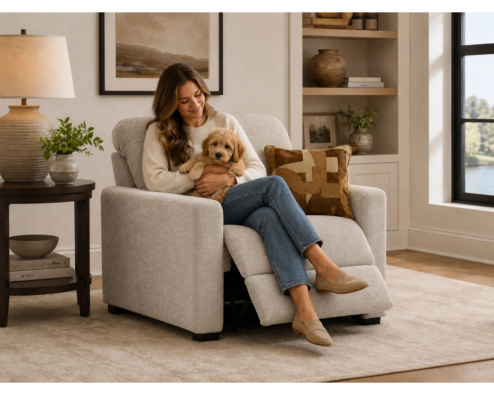 Ada 90" Triple Power Reclining Sofa with Power Euro Headrests (2 colors) - The Perfect Seat After Every Long Day.