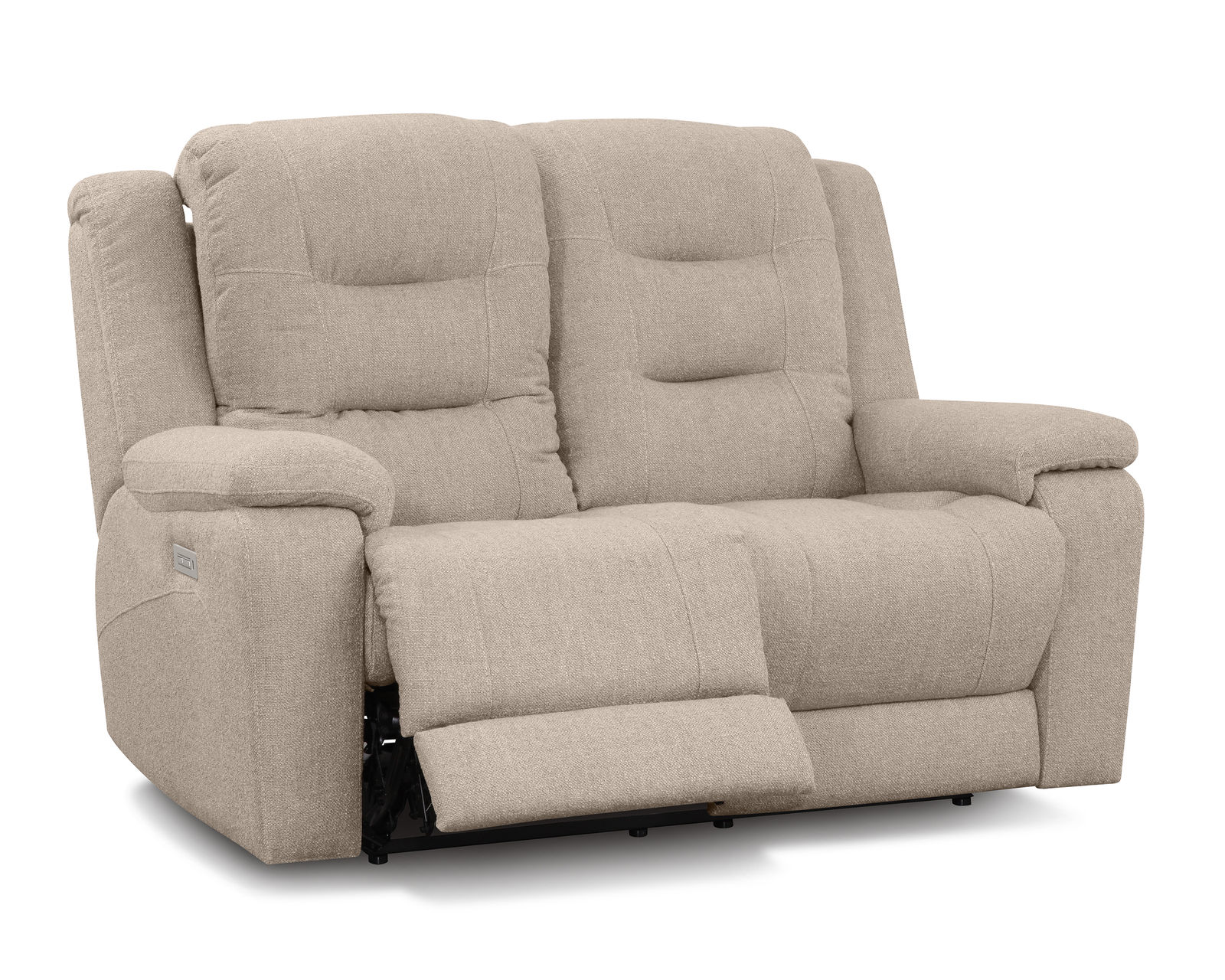 Leighton 41063 Power Headrest Power Wallhugger Recliner (+200 colors) - Leighton 63" Power Headrest Power Reclining Loveseat