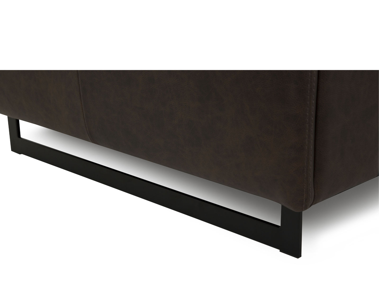 Armina 44010 Power Headrest Power Reclining Sectional (+50 fabrics) - Modern metal legs