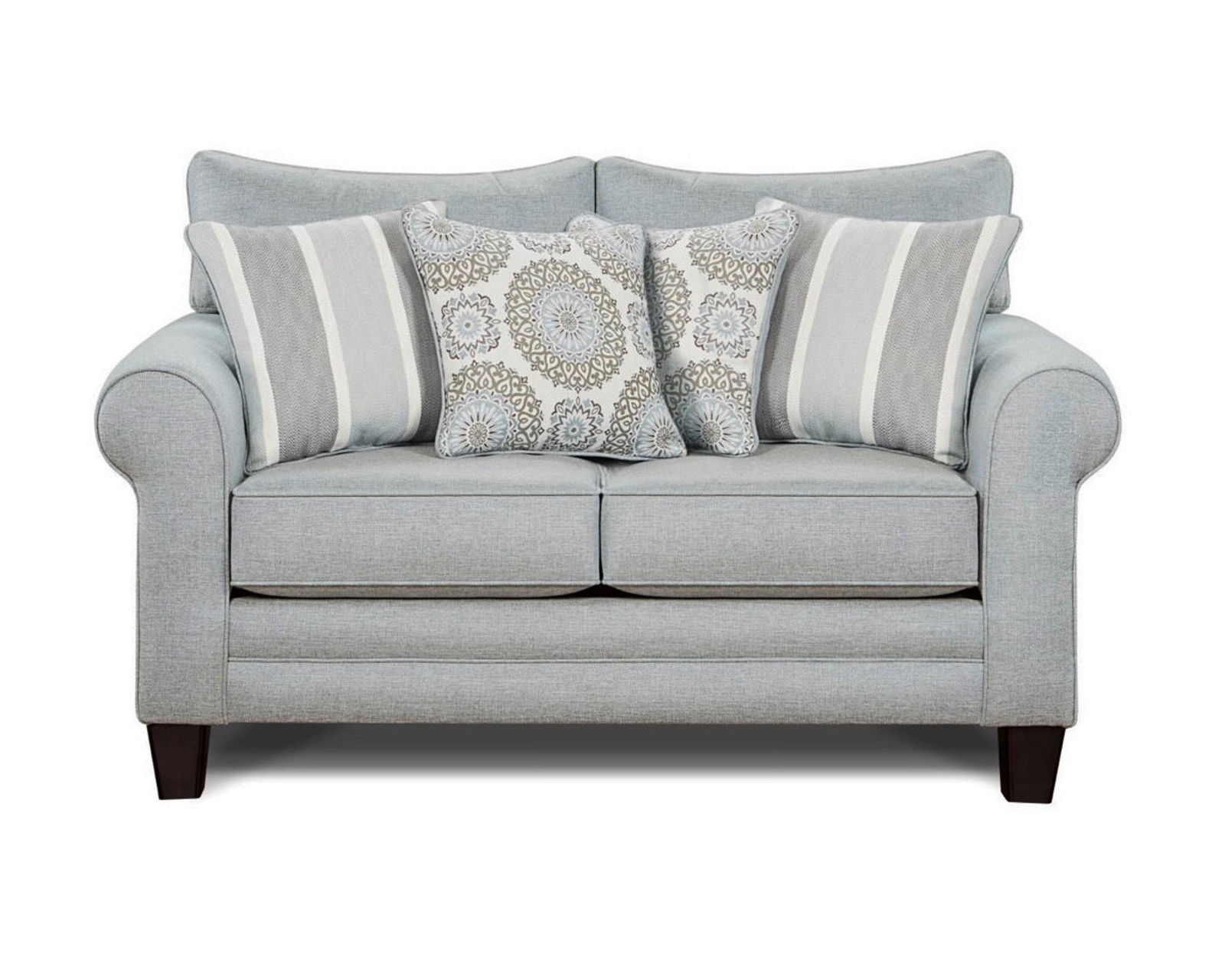 Grande Mist 88" Sofa - 1140 (includes pillows) Performance fabric (In stock) - Grande Mist 65" Loveseat (Performance fabric)