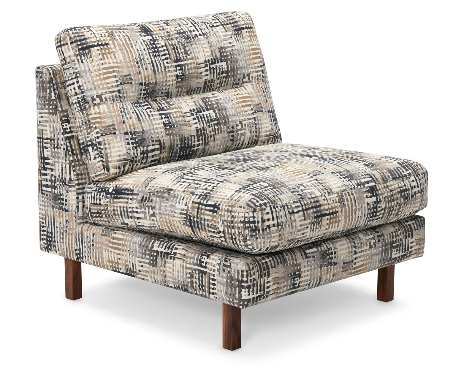 Brookes 77696 Armless Chair (+40 fabrics) - 	Brookes Armless Chair