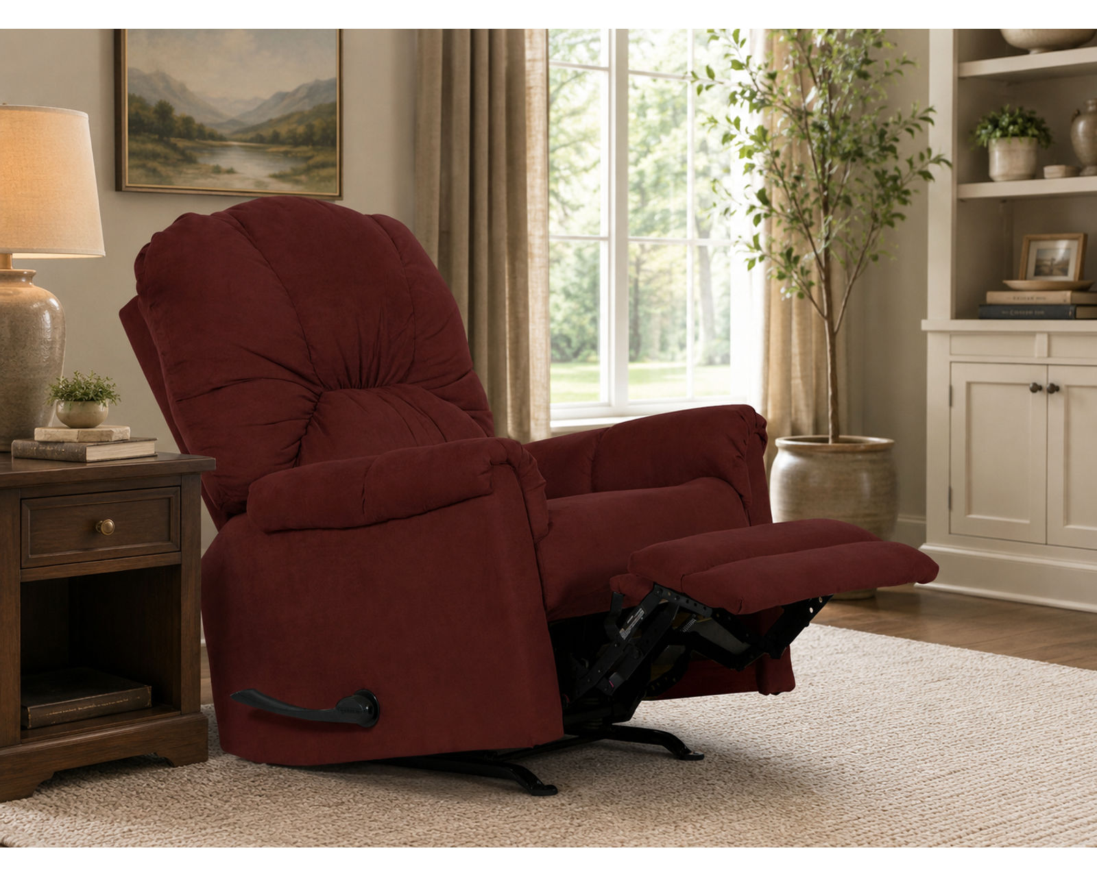 Winner Rocker Recliner A Winning Combination of Plush Comfort, Rocking Relaxation & Exceptional Value (4 Colors) - Where Comfort Comes Home.