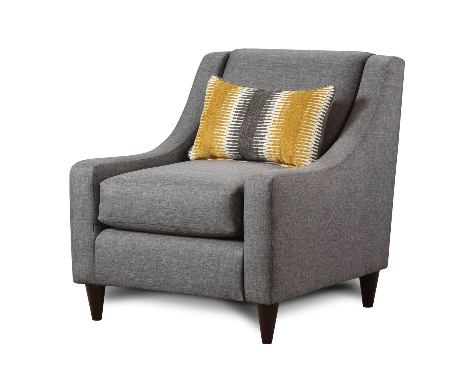 Maxwell Gray 85" Sofa (Includes Pillows)