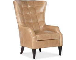 Bradington Young Gallin 408 Club Chair (12 leathers) 8-Way Hand Tie