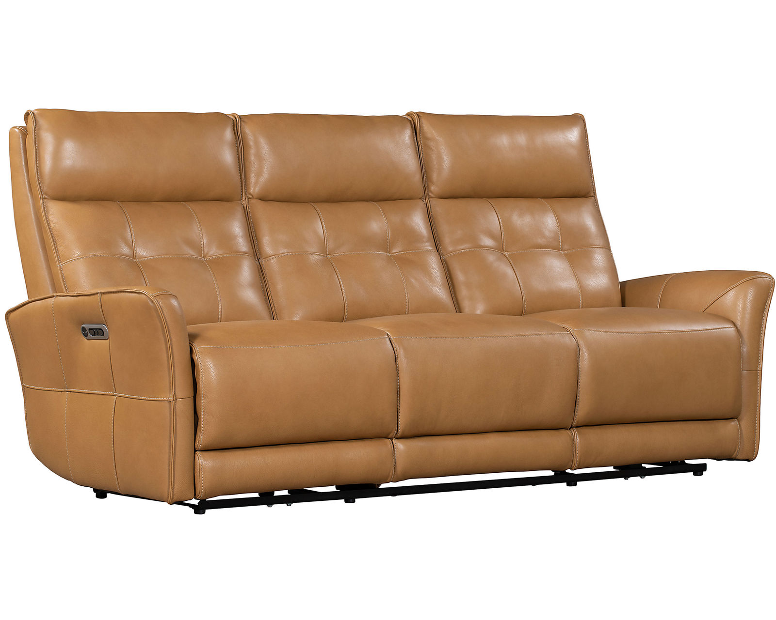 Gershwin 88" Cordless Zero Gravity Power Headrest Power Reclining Sofa (Butterscotch leather) In stock - Fast shipping - Gershwin Cordless Zero Gravity Power Headrest Power Reclining Sofa