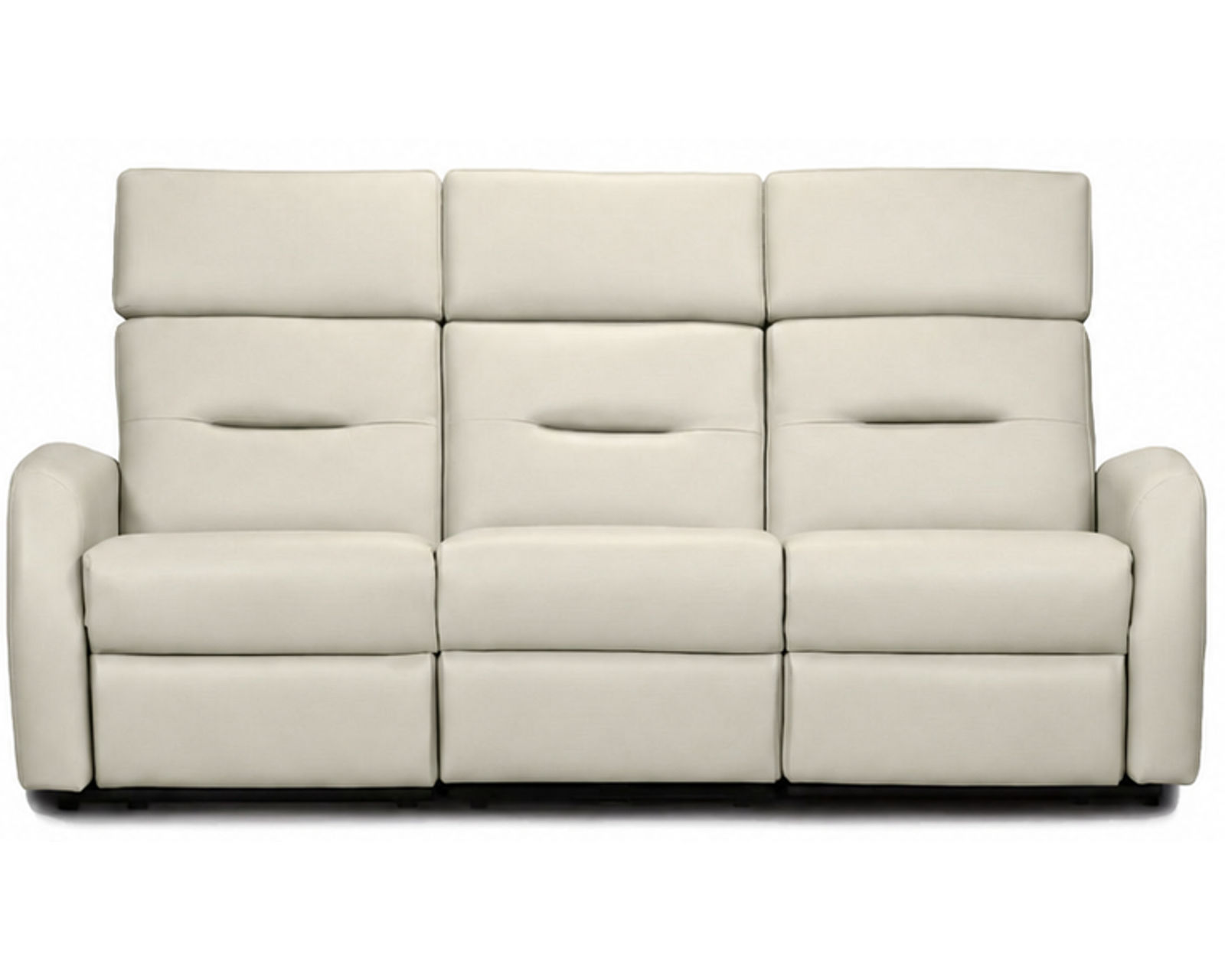 Trey Dual Power Reclining Sofa — Available in Standard & Wide Cushions, 140+ Leather Options, and 76", 79", or 108" Widths