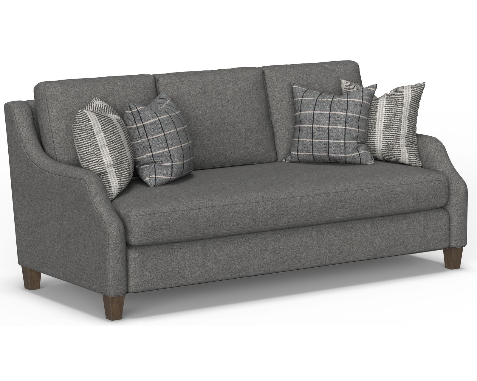 Gianna 7823 Bench Seat Sofa (86") +100 fabrics - Gianna 86" Bench Seat Sofa (One Cushion)