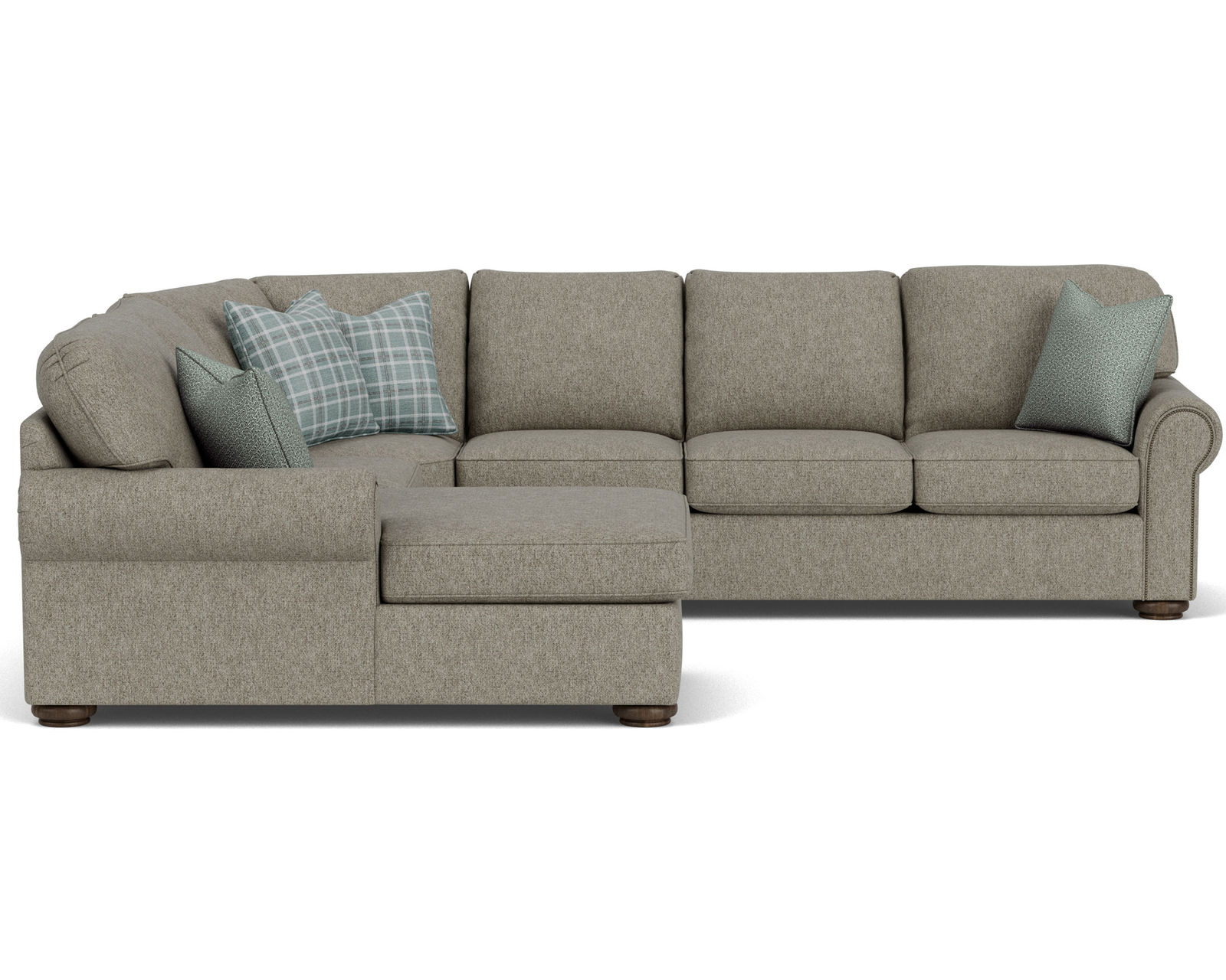 Preston 5536 Nailhead Sectional (100+ fabrics) 