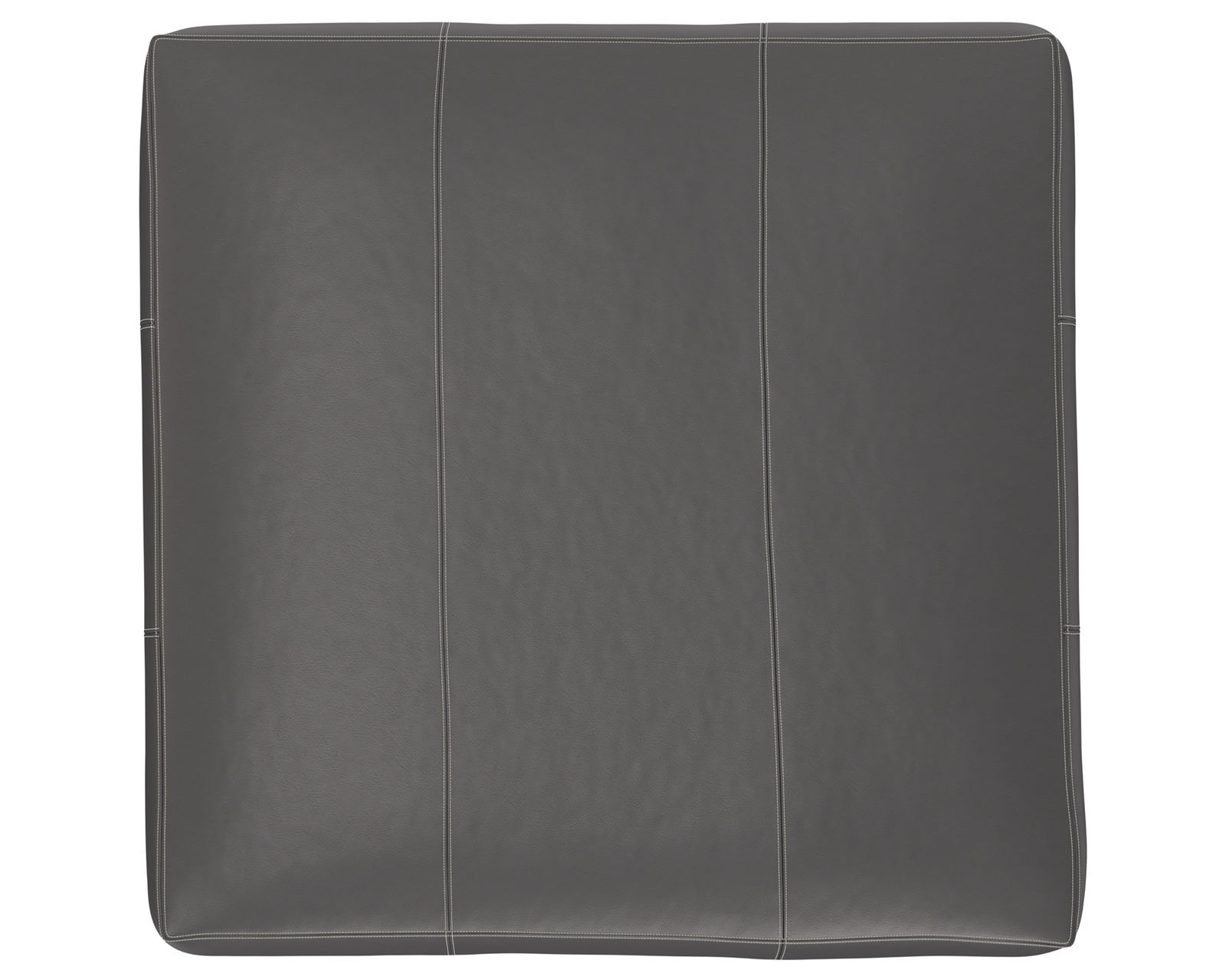 Minori Modular Leather Sectional (2 colors) includes pillows - Minori 46" Square Cocktail Ottoman
