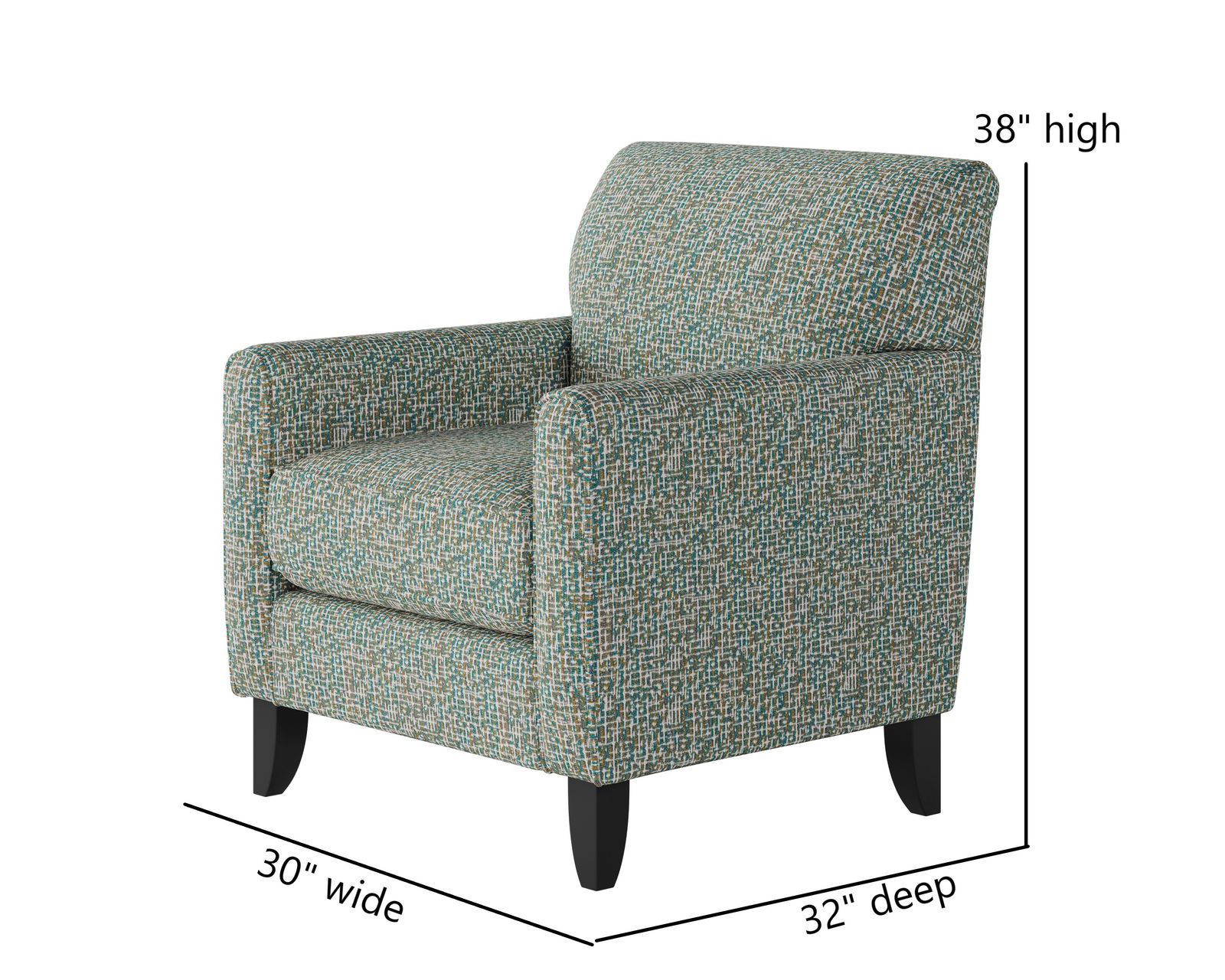 Max Pepper 86" Sofa 8210KP (includes pillows) performance fabric - Galaxy Pool Accent Chair - 702