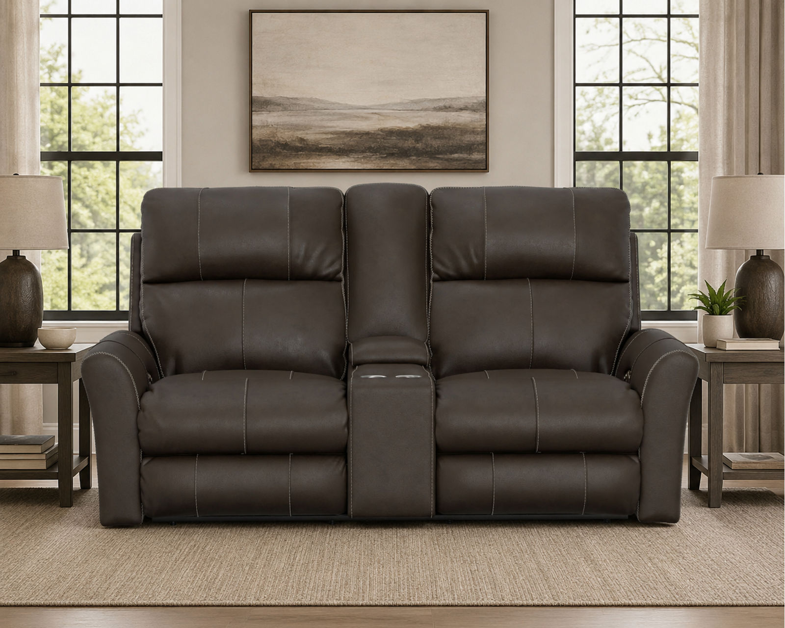 Fredda 82" Power Headrest Power Reclining Leather Sofa Lay-Flat Relaxation, Zero Gravity Comfort & Premium Italian Leather - two colors - Relaxation Without Compromise.
