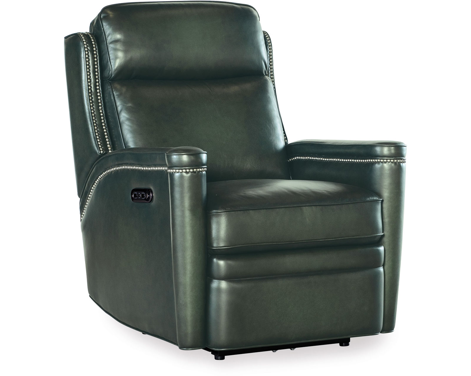 Hamilton Zero Gravity Power Headrest Power Reclining Sofa Green (In stock) - Hamilton Power Recliner with Power Headrest