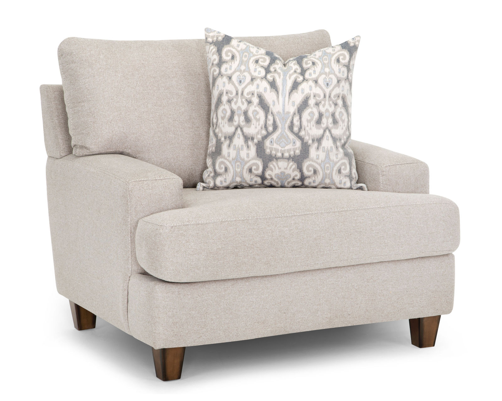 Kimber 95" Sofa with Reversible Chaise Ottoman (Includes pillows) - Take an Extra 25% Off the Kimber Chair