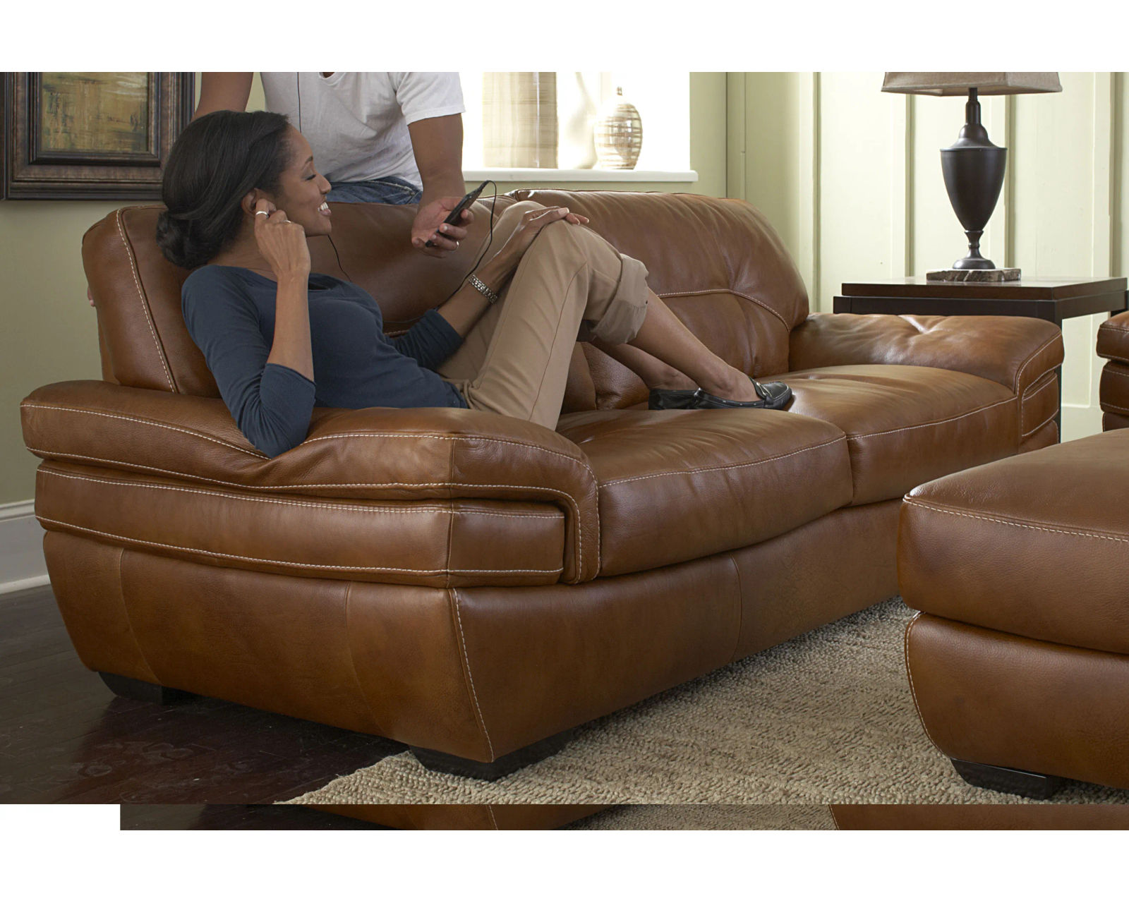 Biagio B806 Chair (+50 leathers) - Matching leather sofa and loveseat available