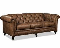 Chesterfield L7431 Leather Sofa (+40 leathers) 88" and 99"