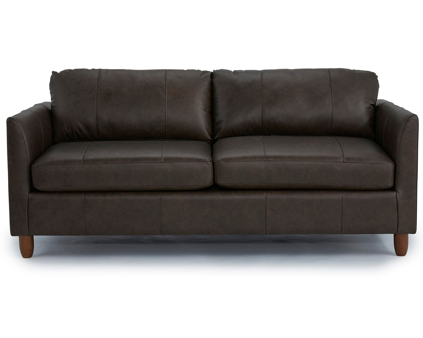 Bayment 77" Leather Sofa (+46 leathers) - Bayment Leather Sofa