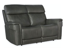 Lyra Zero Gravity Power Loveseat with Power Headrest (Gray) In stock