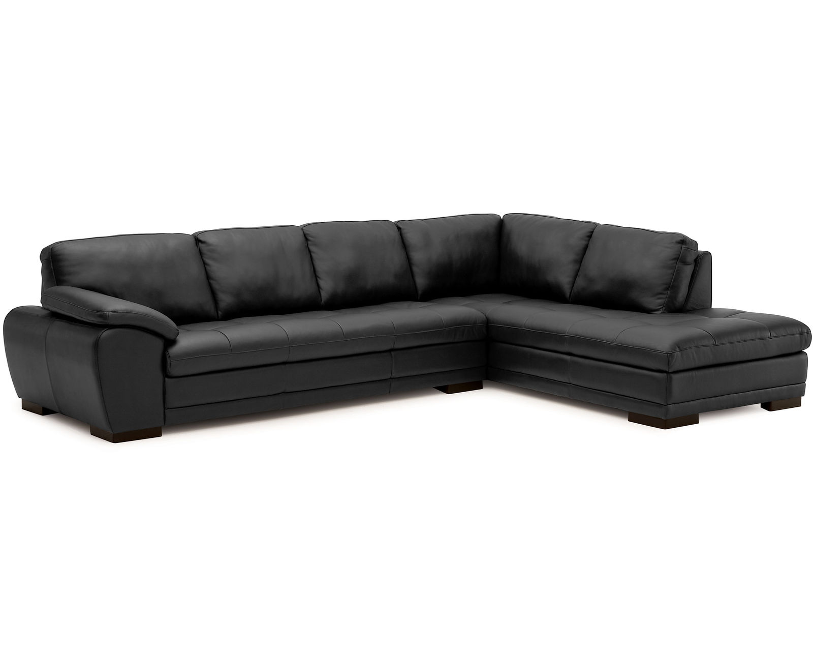 Miami 77319 Sectional (+100 leathers) - Layout B: Two Piece Sectional 126" x 88