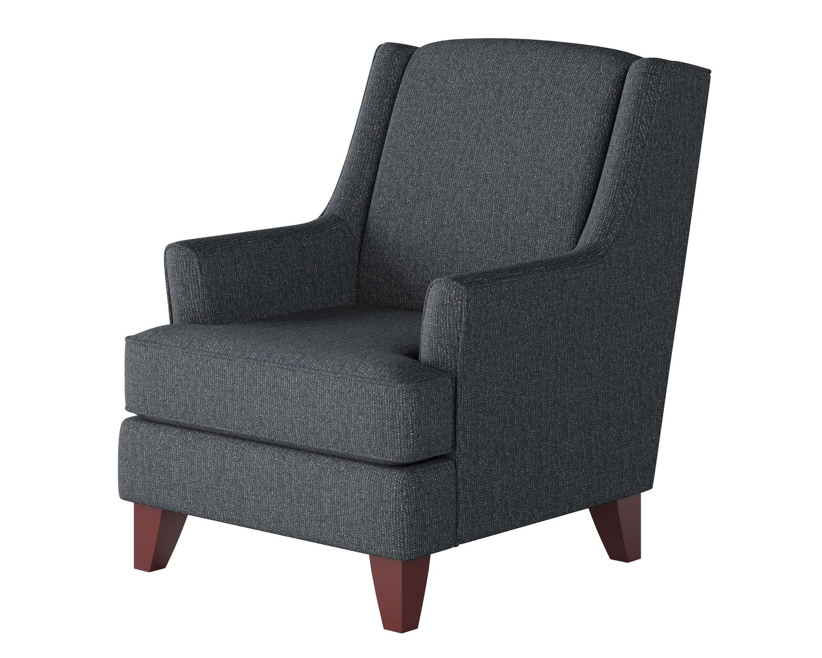 Truth or Dare Navy Accent Chairs (eight styles available) - Performance fabric - Truth or Dare Navy Accent Chair 260-C - Performance fabric