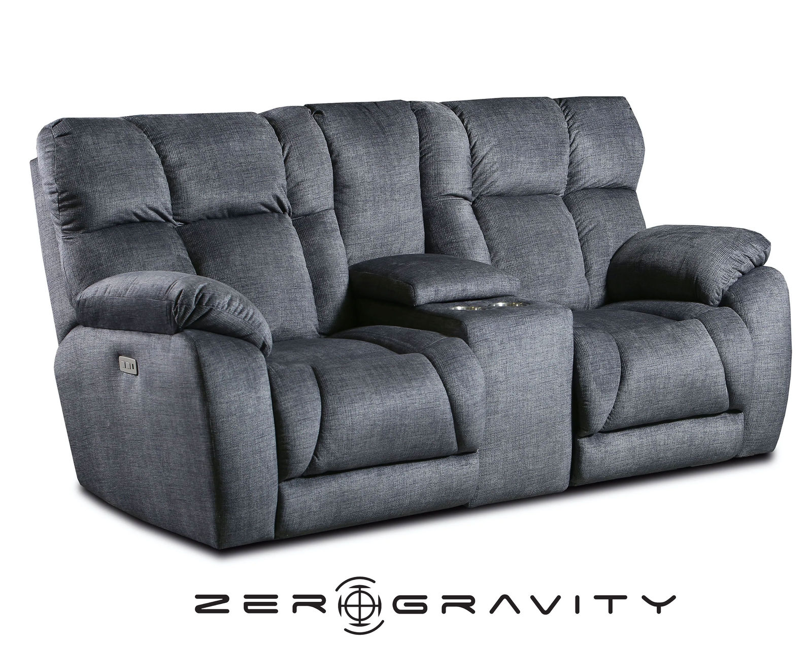 Wild Card Zero Gravity Power Reclining Sofa (+150 fabrics and leathers) - Wild Card Zero Gravity Power Headrest Power Reclining Console Loveseat