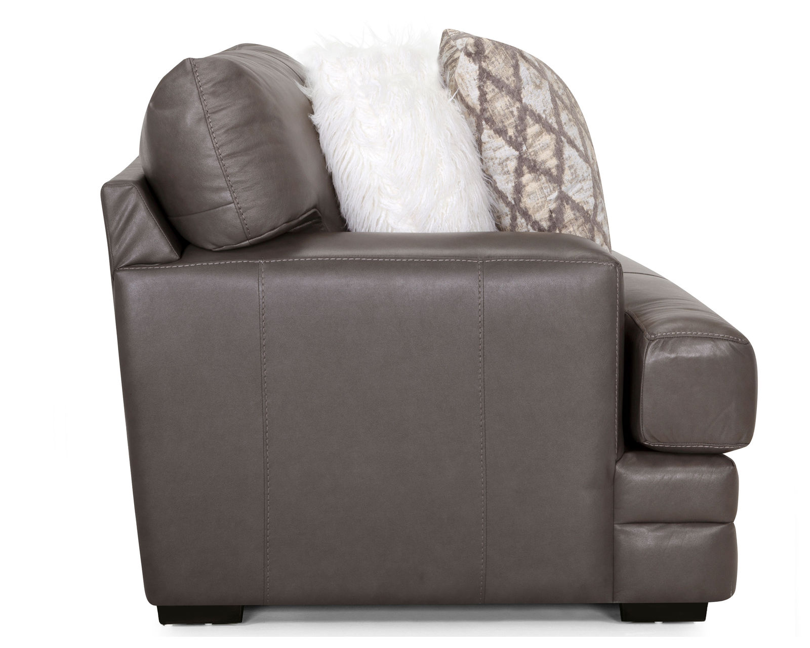 Lizette 973 Leather Sofa (101") Includes Pillows - Take an Extra 25% Off this Leather Sofa