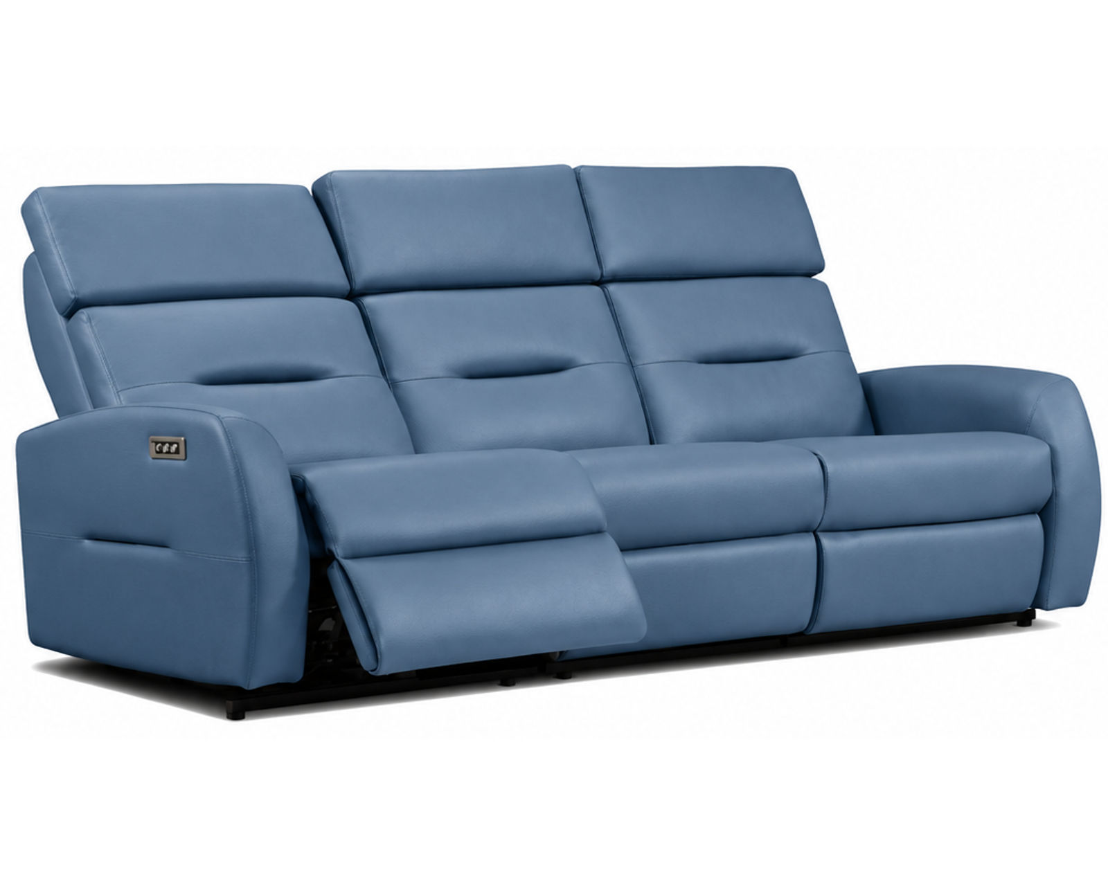 Trey Dual Power Reclining Sofa — Available in Standard & Wide Cushions, 140+ Leather Options, and 76", 79", or 108" Widths - Designed for Comfort. Built for Life. Priced for You.