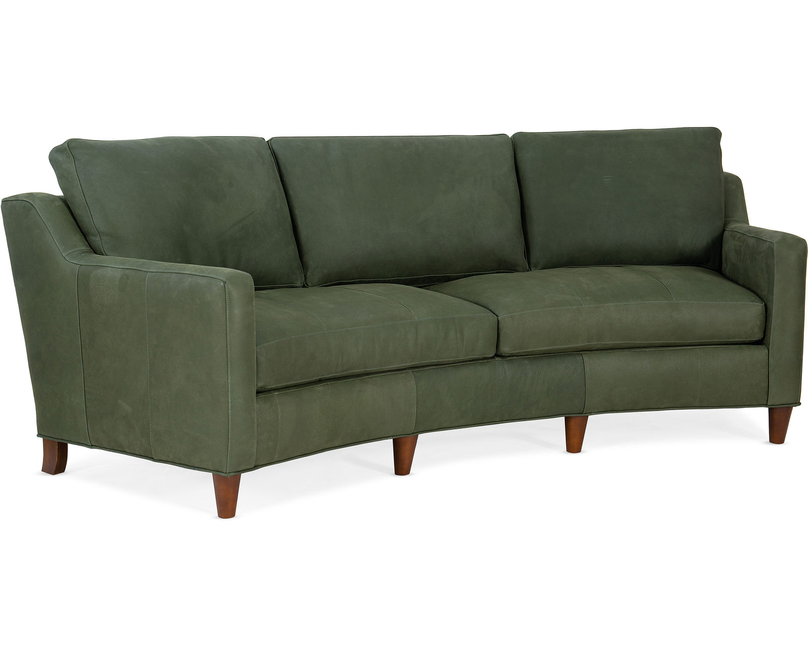 Bradington Young Melville 771 Conversation Sofa (12 leathers) 8-Way Hand Tie - Available in Two Seat Depths