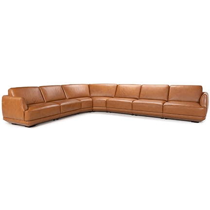 Layout J: Seven Piece Sectional 133" x 167"