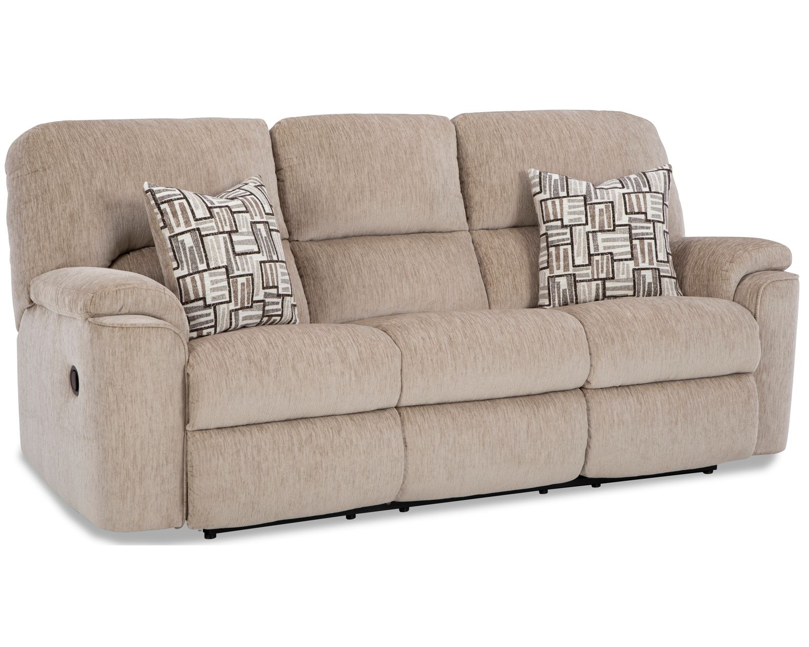 Payday 92" Double Reclining Sofa Tan (In stock) - Payday 92" Reclining Sofa