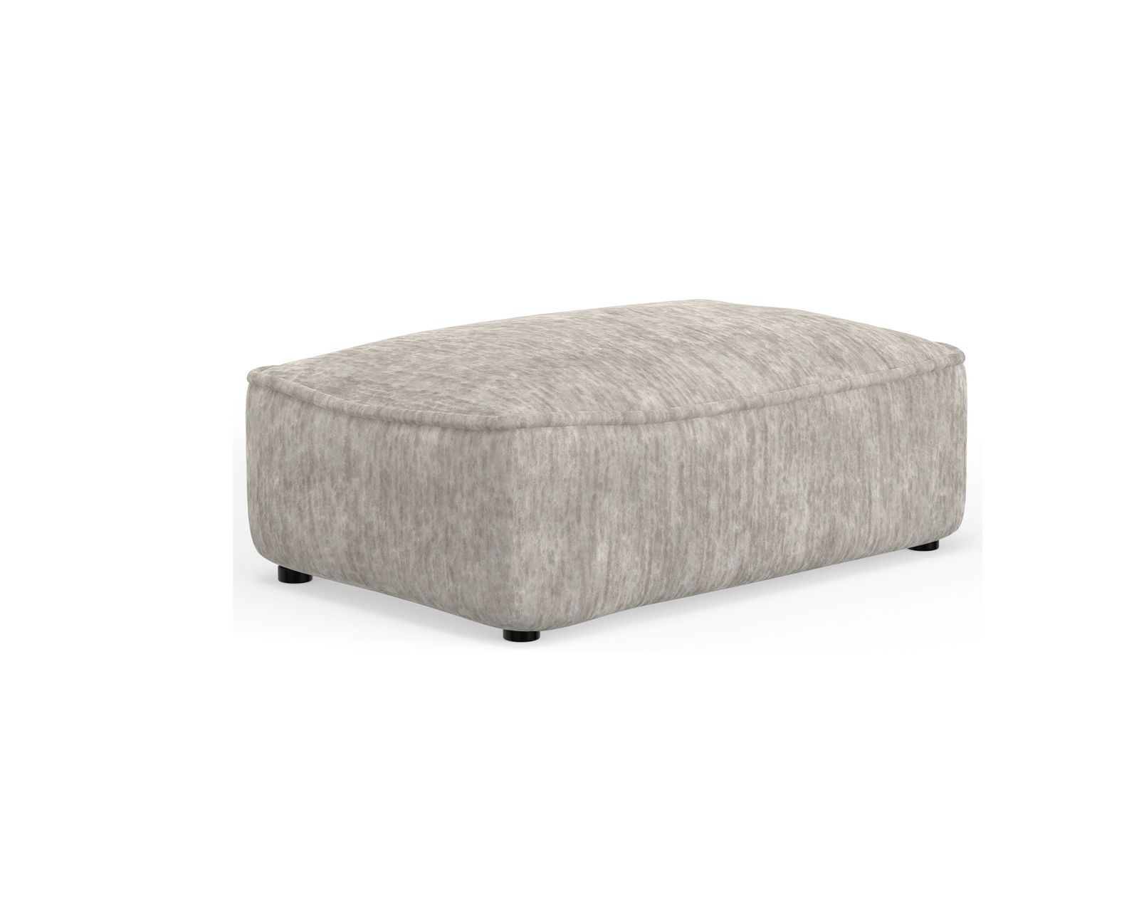 Bankside 91" Stationary Sofa (+2 colors) Includes Pillows - Bankside Ottoman in Parchment