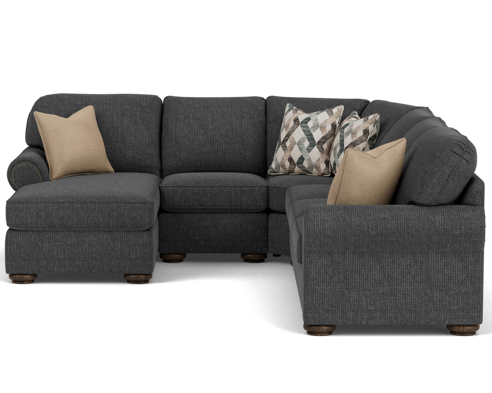 Preston 5536 Nailhead Sectional (100+ fabrics) 