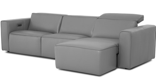 Layout E:  Three Piece Chaise Reclining Sectional 117" x 62"