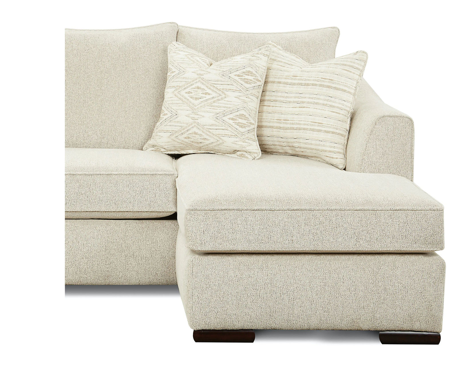 Vibrant Vision Oatmeal 95.5" Chaise Sofa - 9778  - Vibrant Vision Oatmeal 95.5" Chaise Sofa - 9778 