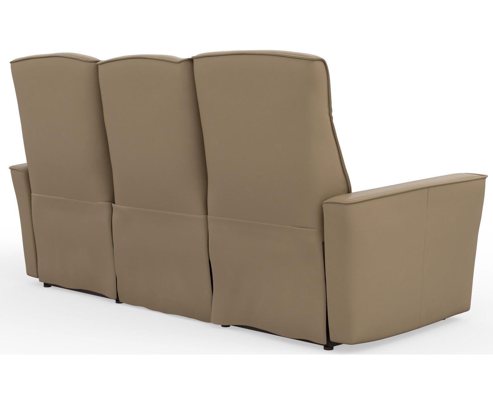Ulstein 77" Power Reclining Wall Saver Sofa (+38 Top-Grain Leathers) - Ulstein Dual Power Reclining Wallsaver Sofa