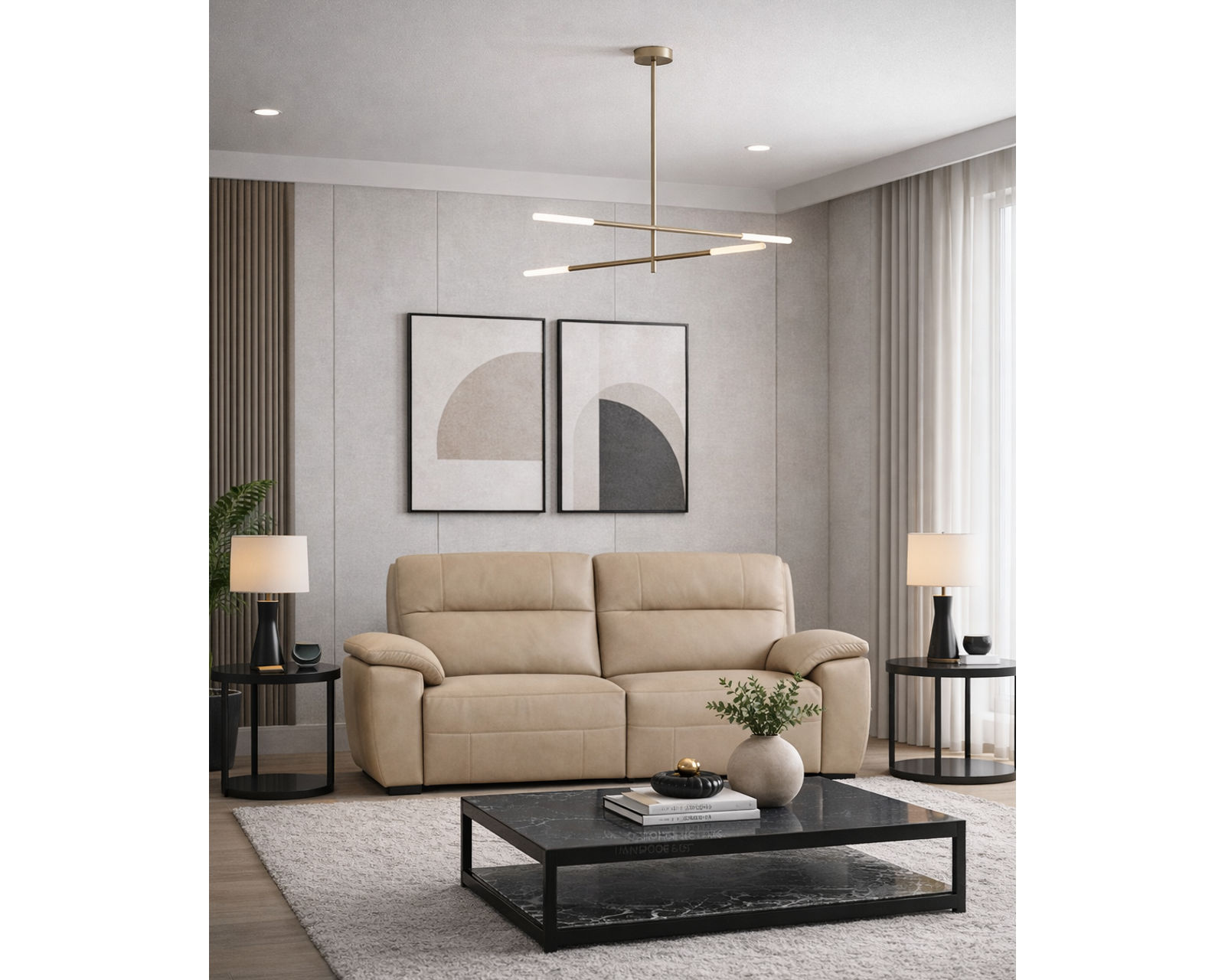 Rowan Reclining Sofa — Available in Standard & Wide Cushions, 140+ Leather Options, and 83", 85", or 114" Widths - Where Precision Craftsmanship Meets Everyday Living