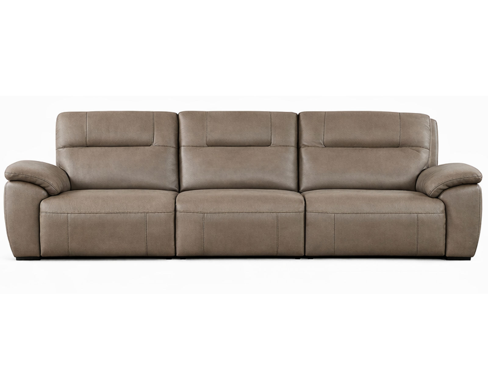 Rowan Reclining Sofa — Available in Standard & Wide Cushions, 140+ Leather Options, and 83", 85", or 114" Widths - Rowan 114" Reclining Sofa (Wide Seat, 3 Cushions)