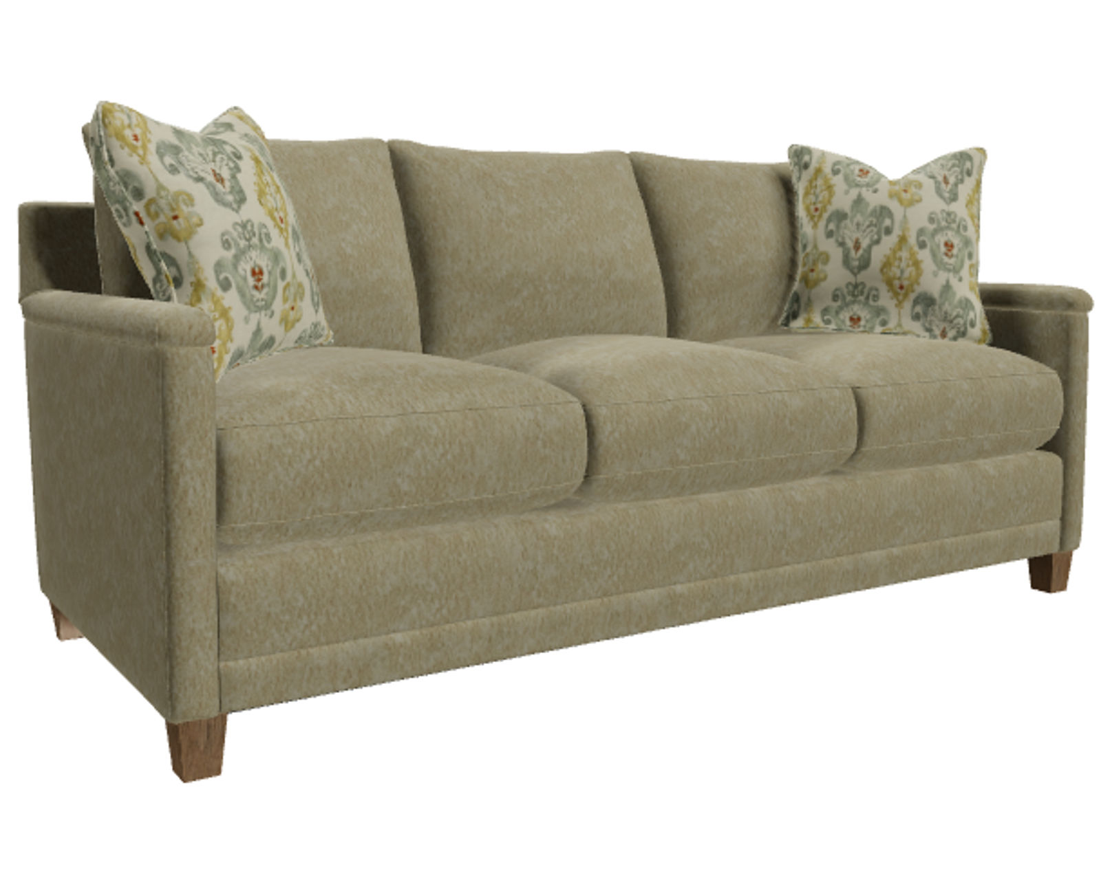Abbey 7437 Sofa (81") +100 performance fabrics - Abbey Three Cushion Sofa