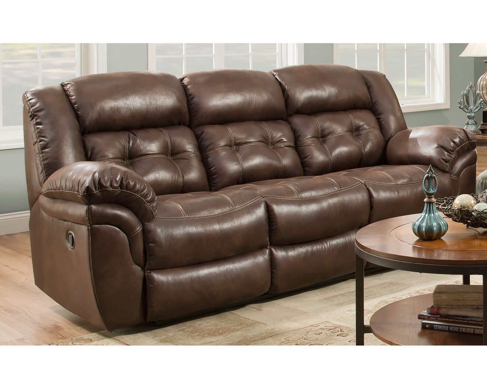 Haven 93" Reclining Sofa Espresso (In stock) - Haven 93" Reclining Sofa