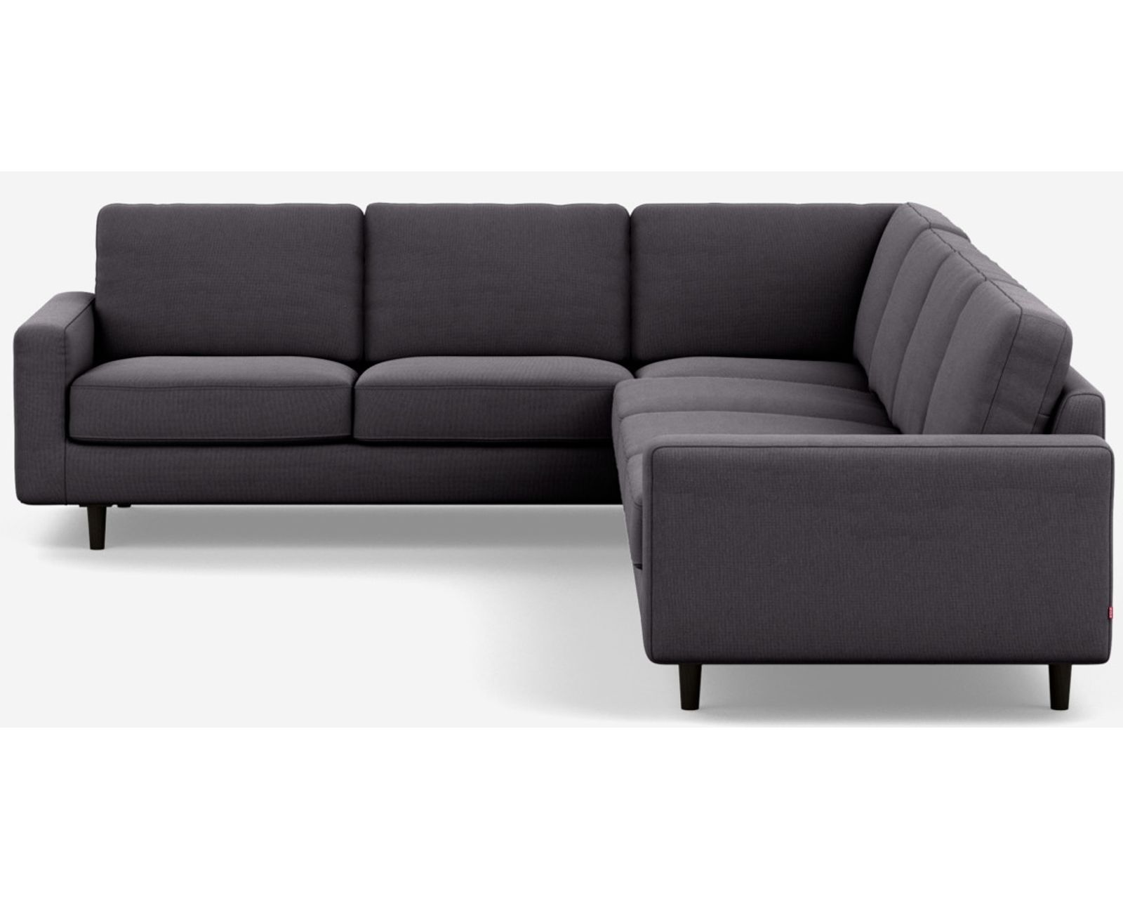 Oskar 77158 Sectional (124" x 95") +50 fabrics - Layout A: Two Piece Sectional 95" x 124"