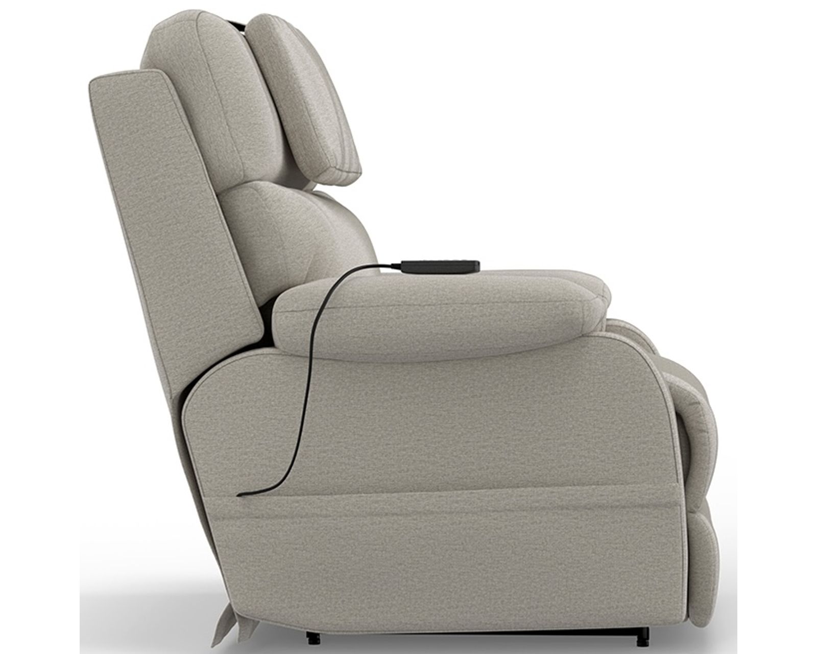 Dreamtime Power Headrest Lay Flat Recliner with CR3 Heat, Massage, Zero Gravity & Nanobionic Performance Fabric (three colors) - Zero Gravity. Total Relaxation.