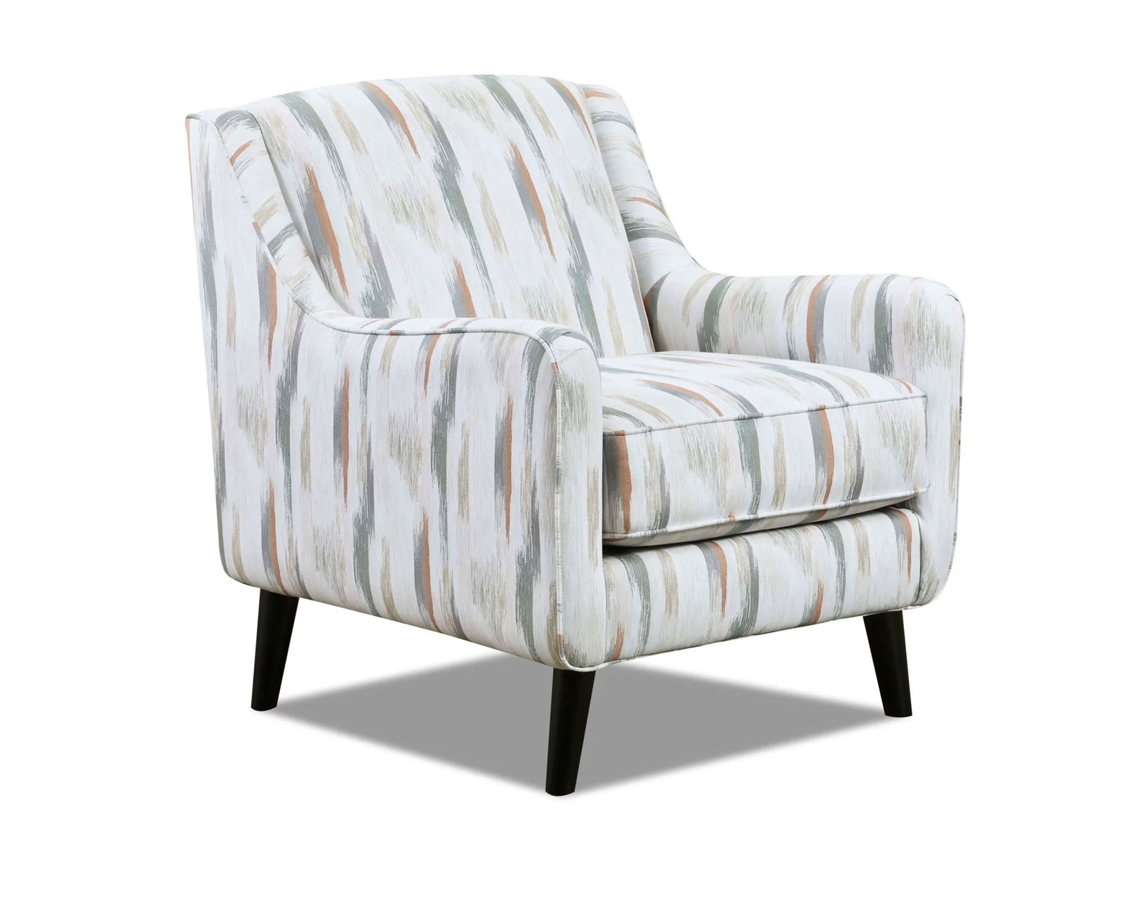 Charlotte Cremini 98" Sofa (Includes Pillows) - Floza Celadon Accent Chair